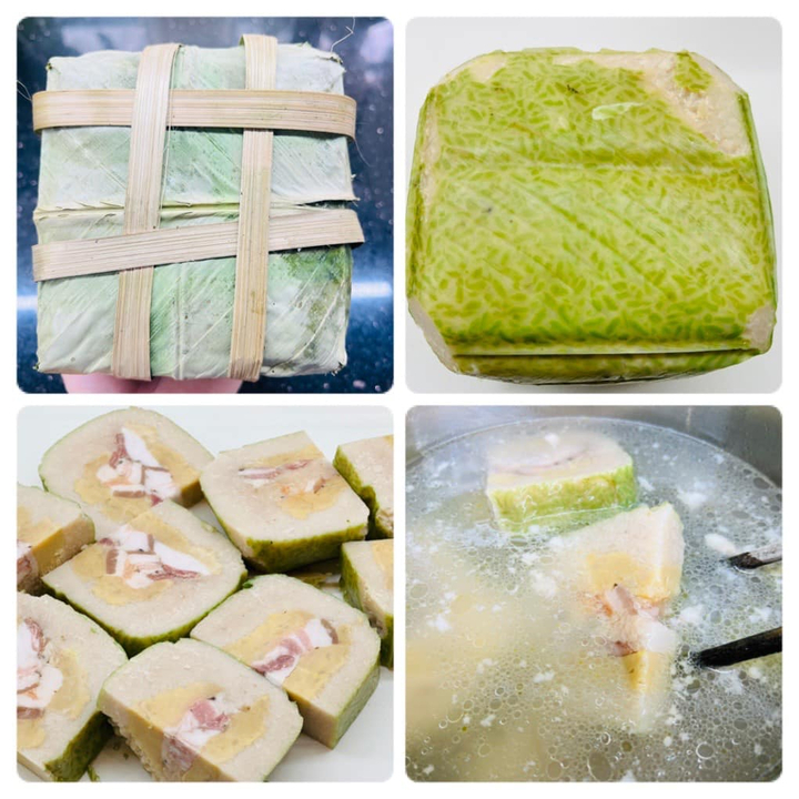 Món lẩu cháo bánh chưng ngon 'đỉnh nóc' giúp 'giải cứu' bánh chưng sau Tết- Ảnh 2.