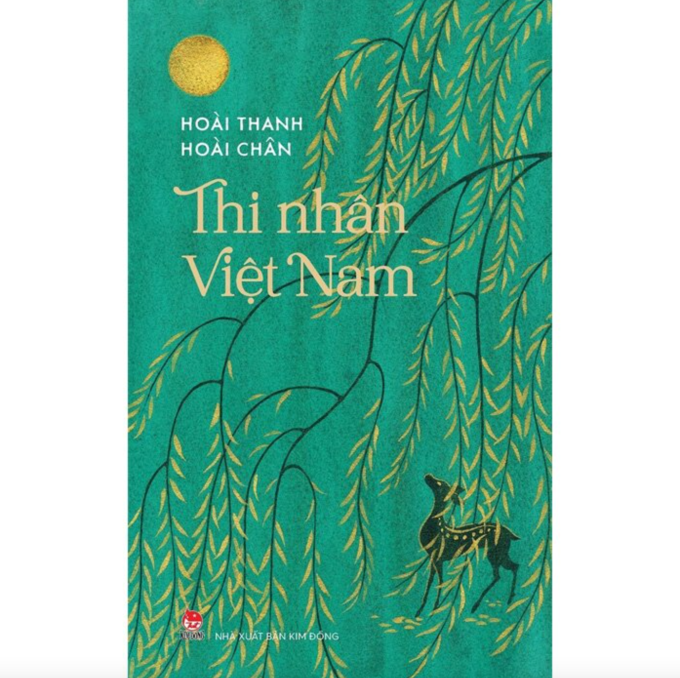 Bìa sách Thi nhân Việt Nam. Ảnh: Nhà xuất bản Kim Đồng