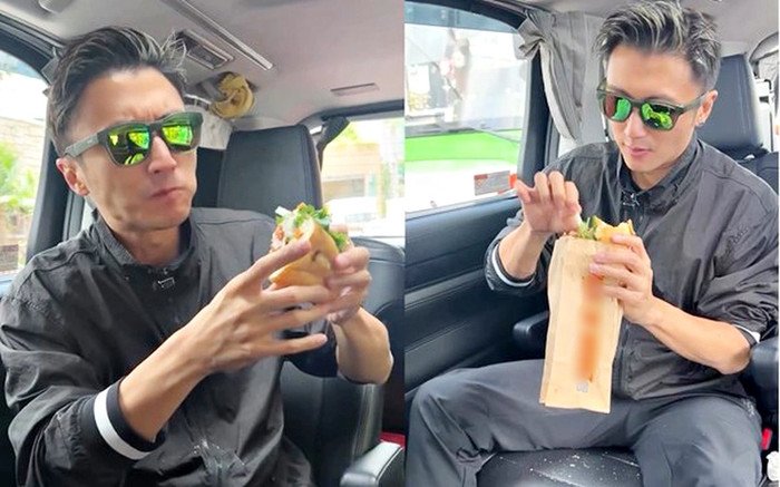 Một món ăn đường phố Việt Nam giá rẻ bèo, khiến Tạ Đình Phong mê mẩn 1 Diễn viên Tạ Đình Phong mê mẩn món bánh mỳ Việt Nam.