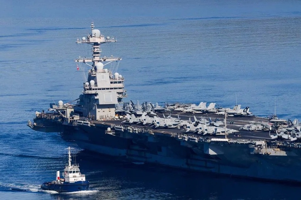 Mỹ, Iran bắt đầu đàm phán, tàu sân bay lớn nhất thế giới rời căn cứ - 1