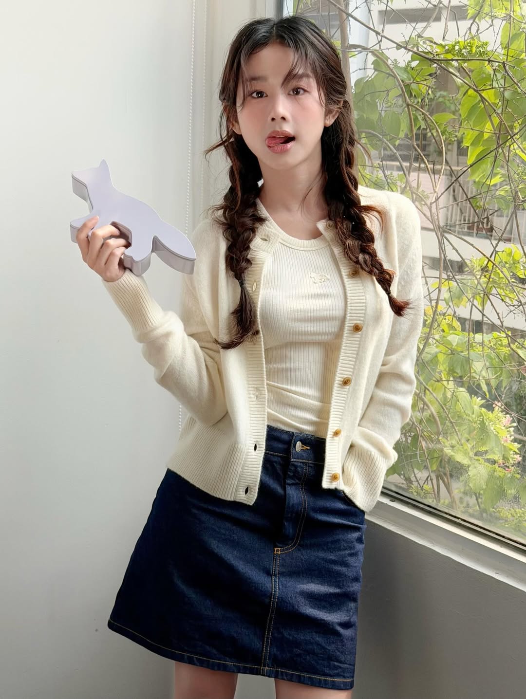 Mỹ nhân Việt mang vibe diễn viên Hàn, mặc đơn giản mà cả cõi mạng mê mẩn- Ảnh 15.