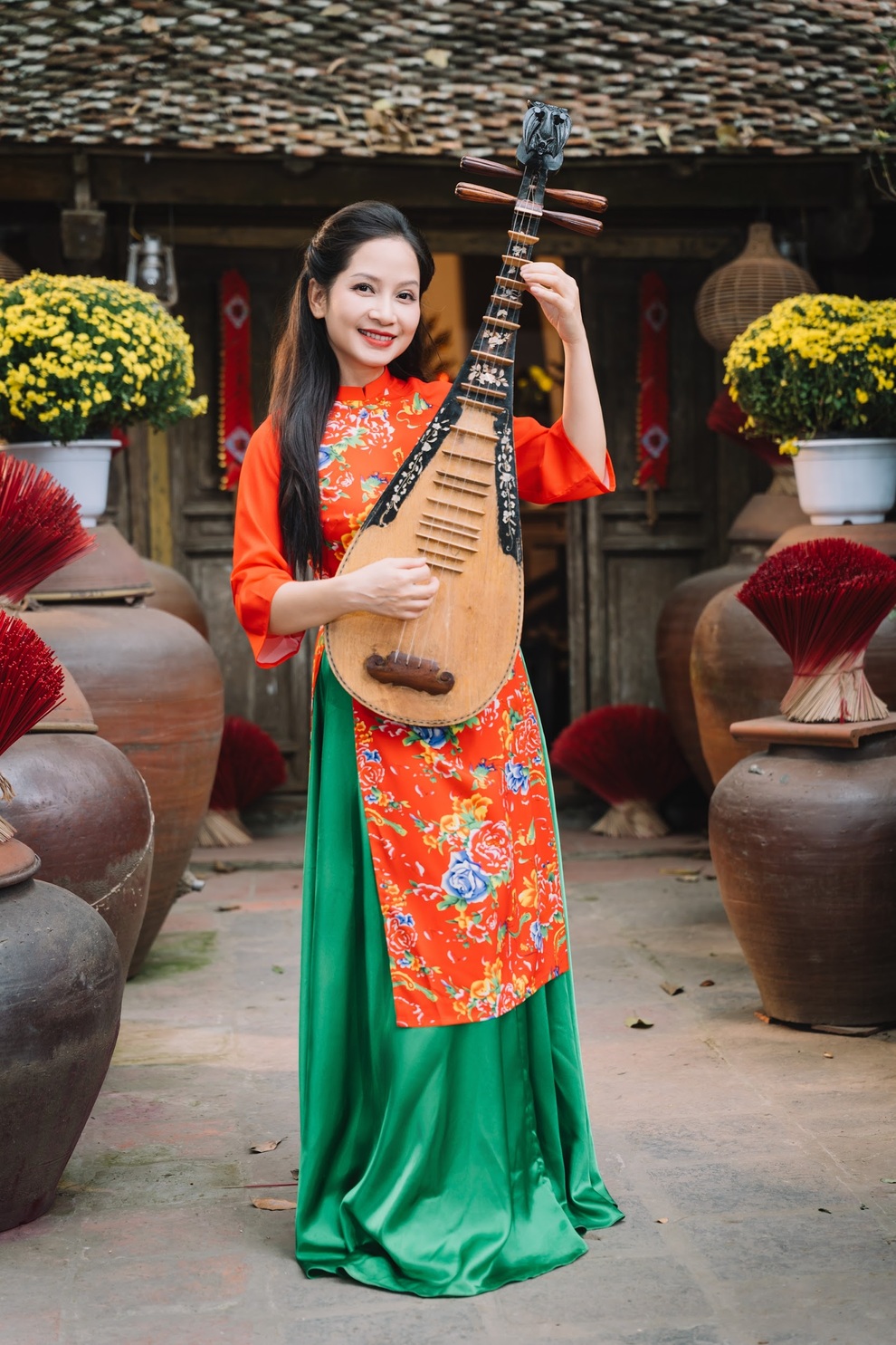 Nghệ sĩ tỳ bà Vũ Diệu Thảo kể về cái Tết xa quê giữa đại dịch - 1