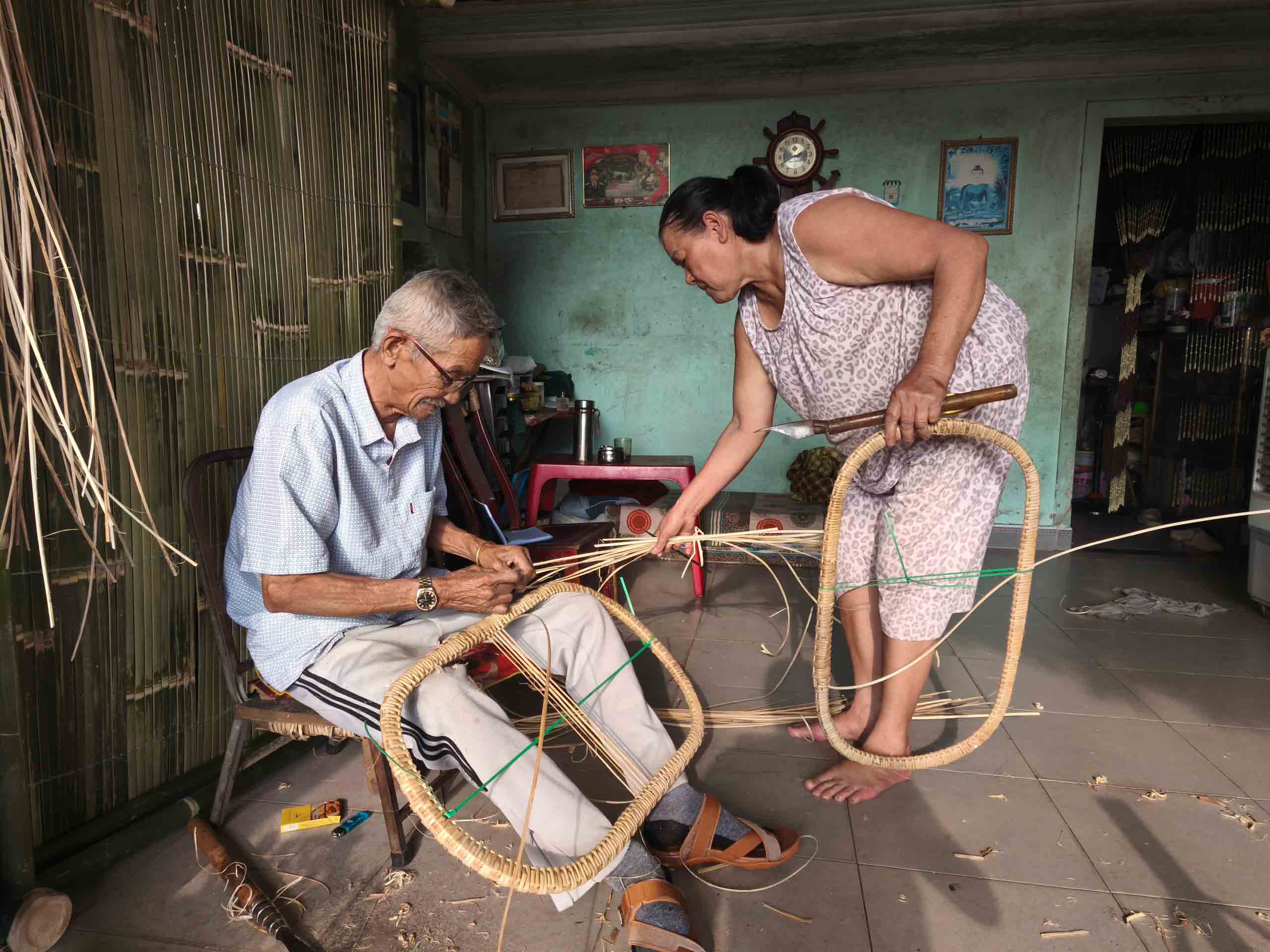 Nghề xưa cố đô còn một chút này: Thương nhớ nôi mây- Ảnh 1.