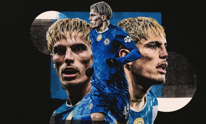 Garnacho đang gặp khó khăn ở Chelsea. Ảnh: Athletic