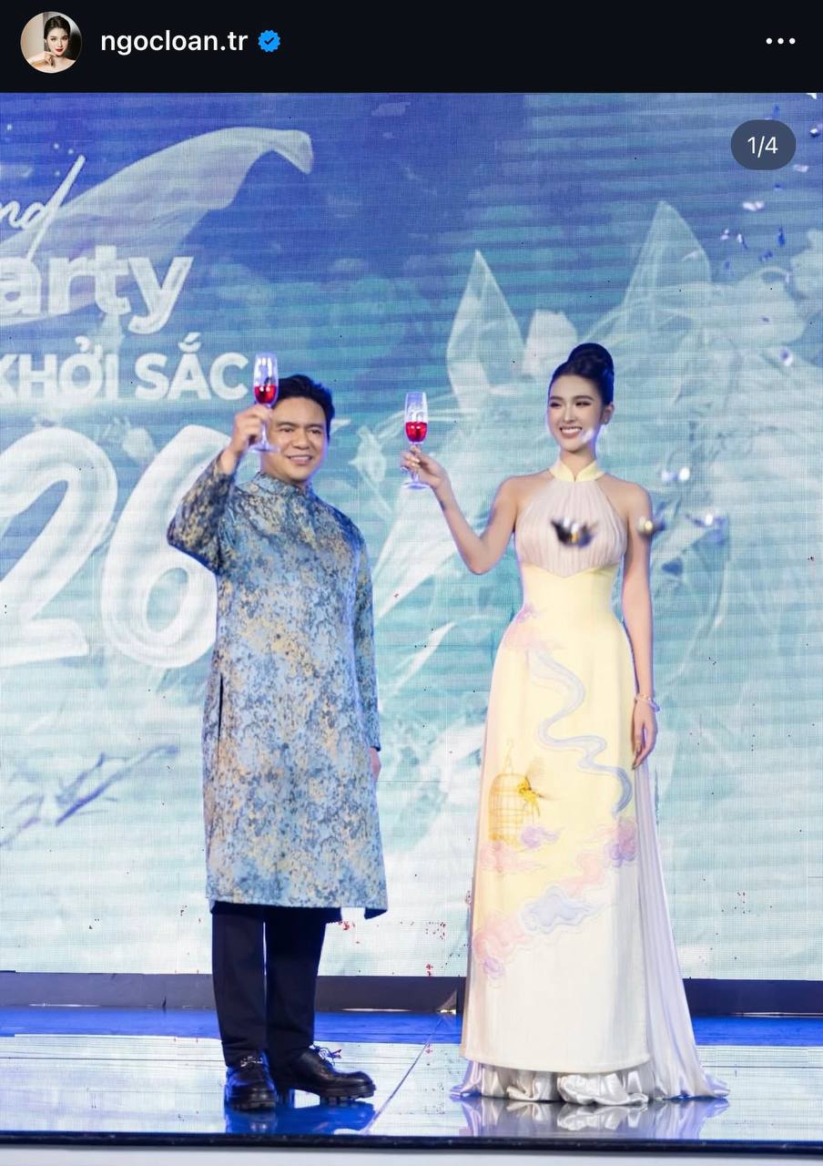 Ngọc Loan công khai ảnh bên bác sĩ Chiêm Quốc Thái- Ảnh 1. Ngọc Loan công khai ảnh bên bác sĩ Chiêm Quốc Thái- Ảnh 1.