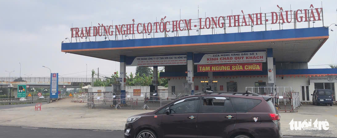 Ngừng bán hơn 20 ngày, Châu Thành muốn bán lại xăng dầu trên cao tốc TP.HCM - Long Thành 1 Châu Thành - Ảnh 1.