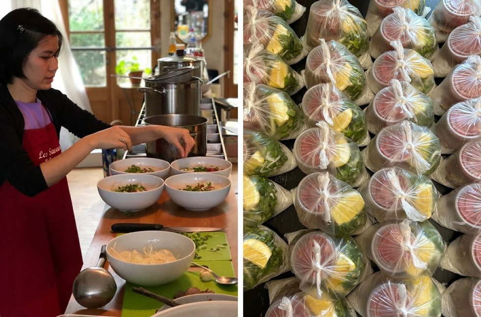 Người phụ nữ Việt mang phở, bún bò qua Thuỵ Sĩ bán nửa triệu đồng 1 bát - 4