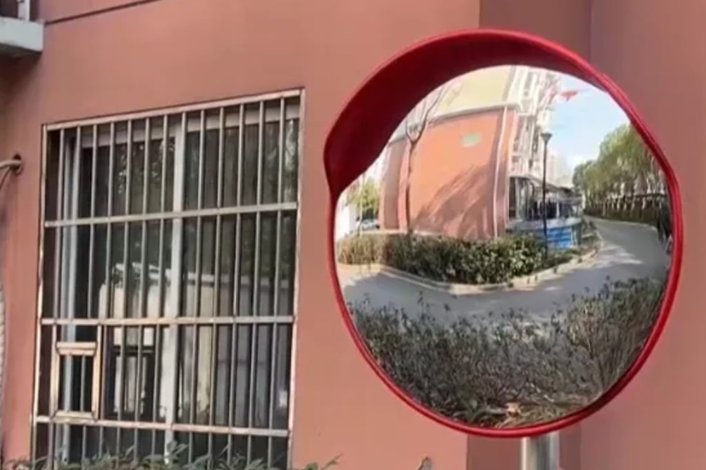 Người phụ nữ tự ý chỉnh gương giao thông công cộng cho hợp phong thủy khiến cả khu liên tiếp gặp tai nạn- Ảnh 1.