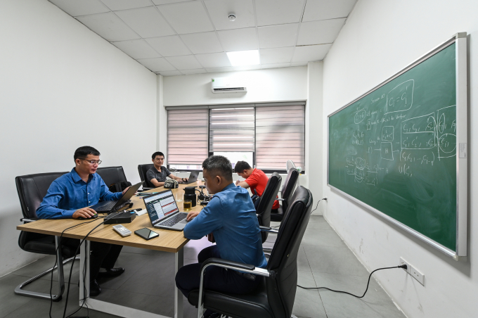 Khung cảnh làm việc tại Viện nghiên cứu cao cấp về Toán (VIASM). Ảnh: Giang Huy