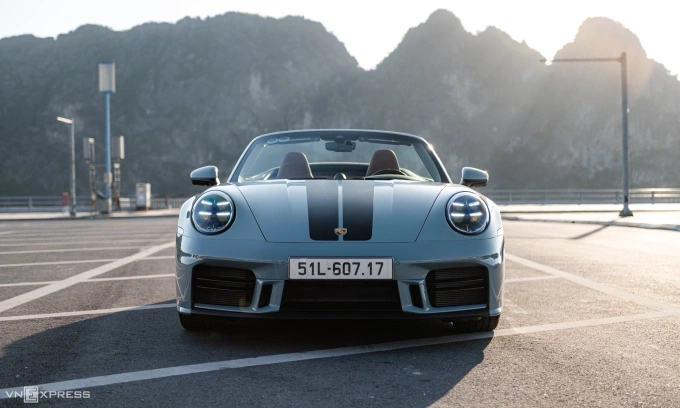 Porsche 911 2025 tại Quảng Ninh. Ảnh: Minh Quân