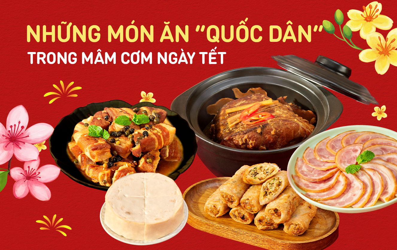 Những món ăn “quốc dân” không thể thiếu trong mâm cơm ngày Tết- Ảnh 1.