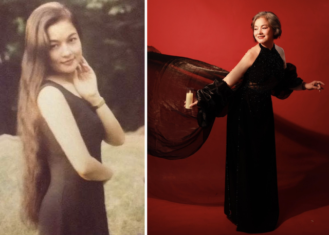 NSND Thu Quế ngày xưa và bây giờ.