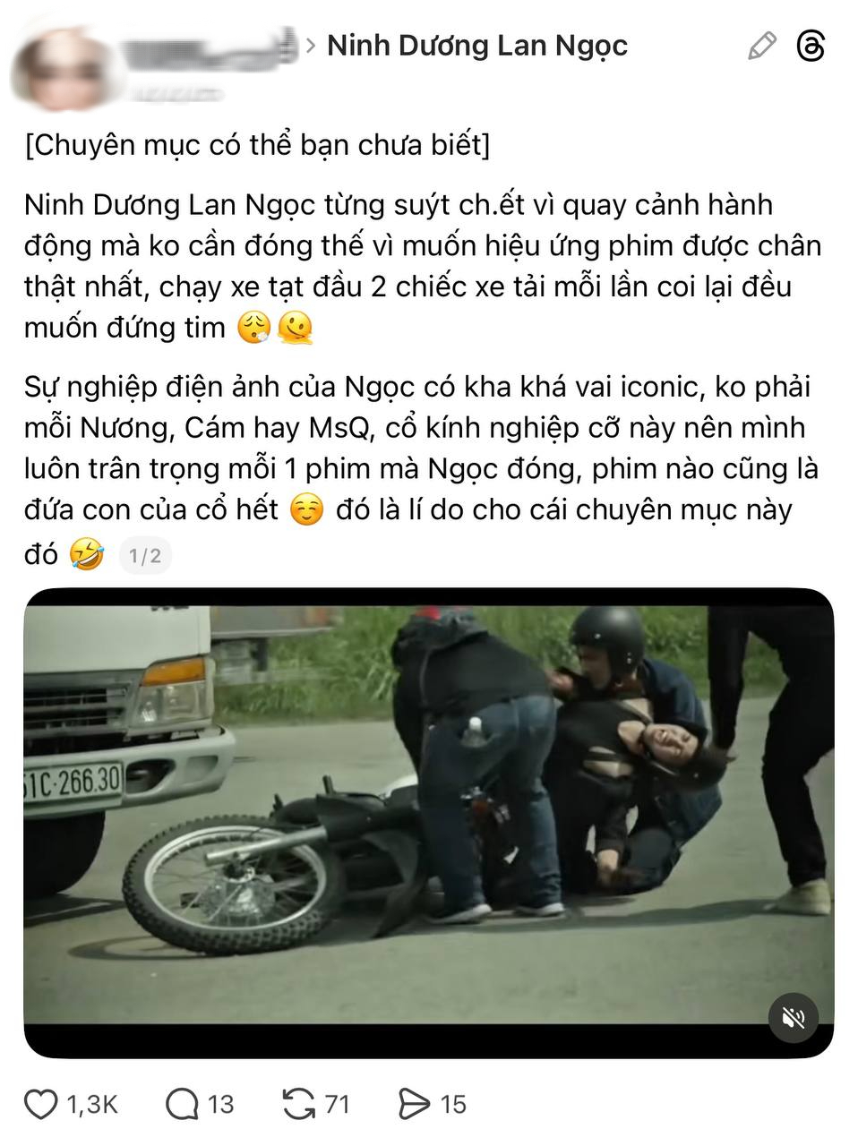 Nước đi liều mạng đáng nể của Ninh Dương Lan Ngọc- Ảnh 1. Nước đi liều mạng đáng nể của Ninh Dương Lan Ngọc- Ảnh 1.