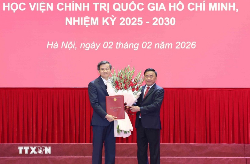 Ông Đoàn Minh Huấn giữ chức Bí thư Đảng ủy Học viện Chính trị quốc gia Hồ Chí Minh - Ảnh 1.