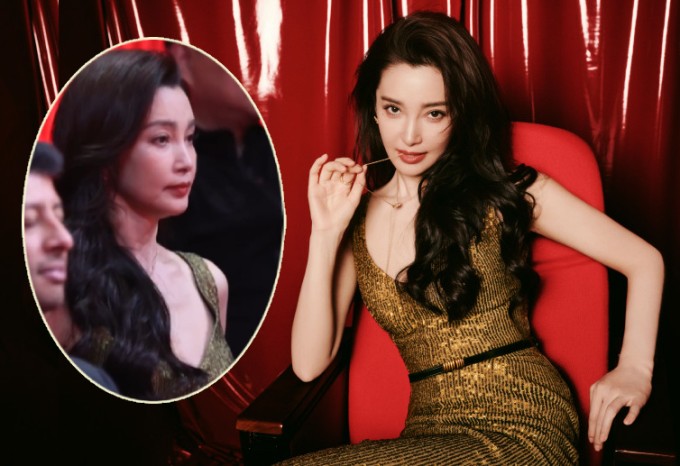 Lý Băng Băng khi dự sự kiện (ảnh nhỏ) và chụp ảnh studio. Ảnh: Weibo