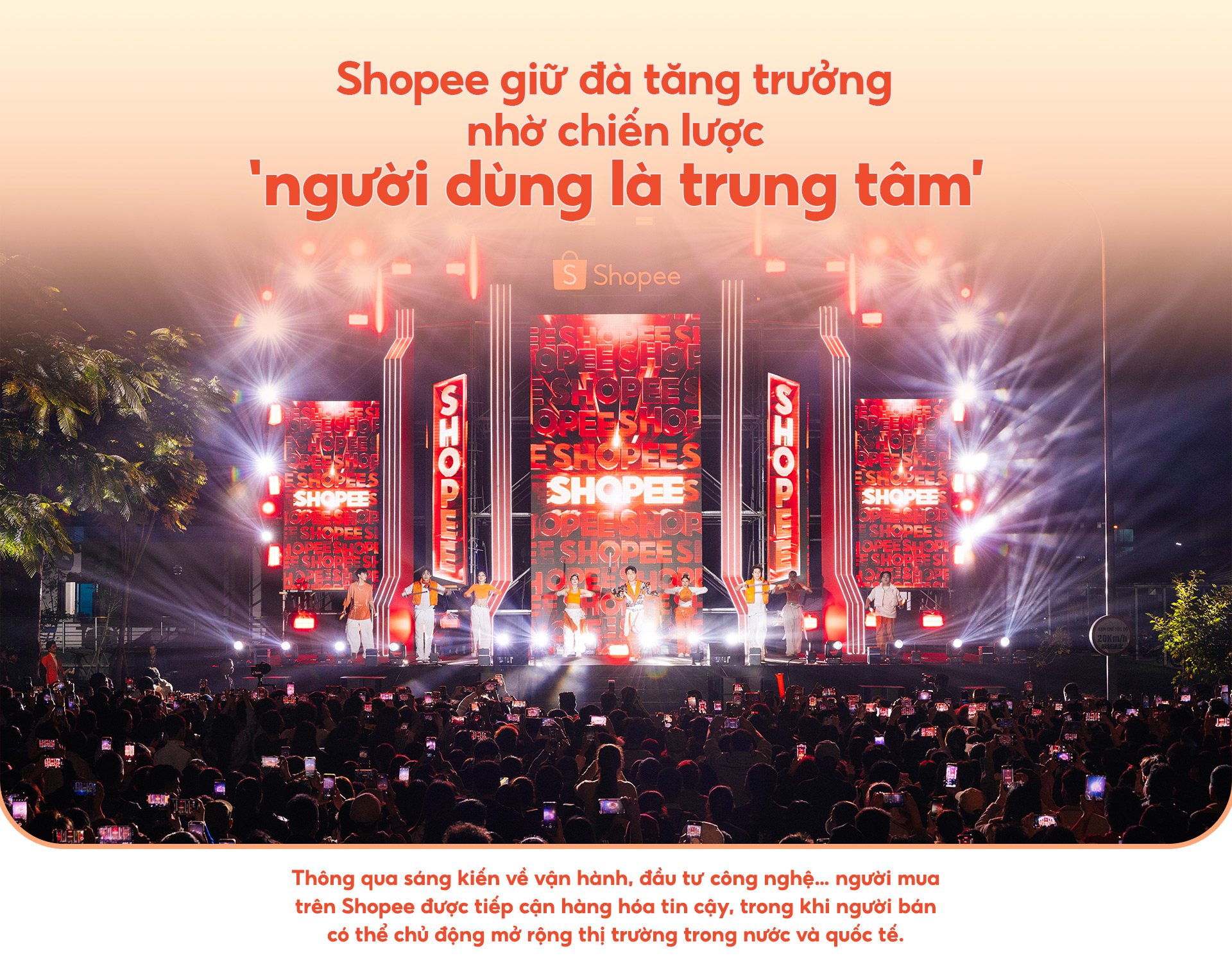 Shopee giu da tang truong nho chien luoc nguoi dung