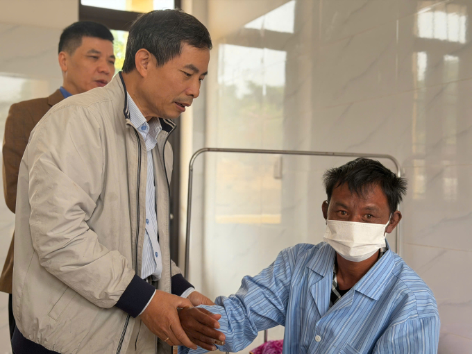 Bệnh nhân điều trị tại Bệnh viện Phong Chí Linh. Ảnh: Lê Nga