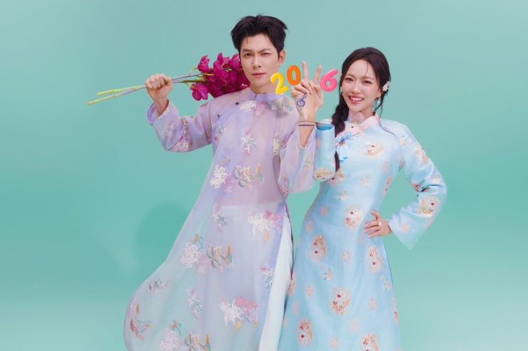 Sơn Tùng M-TP khác lạ, Anh Tú Atus mặc đẹp nhất dàn sao nam đón Tết Bính Ngọ - 1