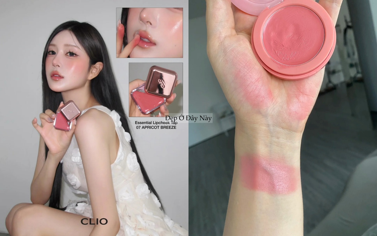 Son kiêm má hồng 