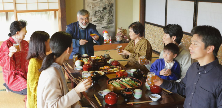 Sự tinh tế của người Nhật trong mâm cỗ đầu năm mang lời chúc tốt lành - 1