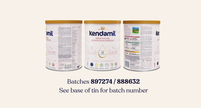 Sữa bột Kendamil thông báo thu hồi sản phẩm- Ảnh 1. Sữa bột Kendamil thông báo thu hồi sản phẩm- Ảnh 1.