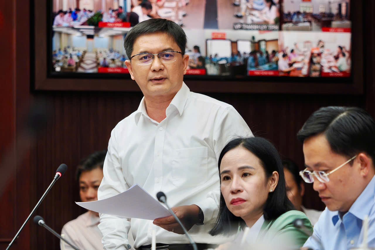 TP.HCM kết nối trực tuyến 40 điểm cầu báo cáo công tác chuẩn bị bầu cử - Ảnh 2.