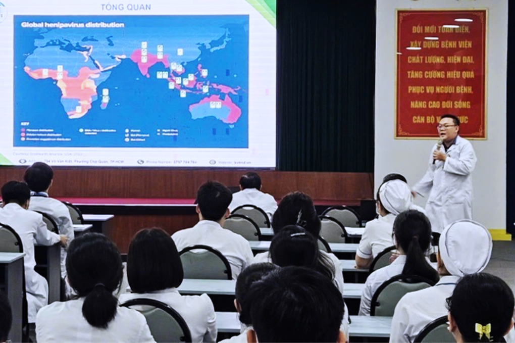 TPHCM tập huấn chẩn đoán, điều trị bệnh do virus Nipah cho y bác sĩ - 1