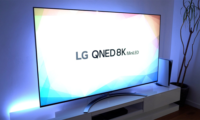 Một mẫu LG QNED 8K. Ảnh: WhatGear