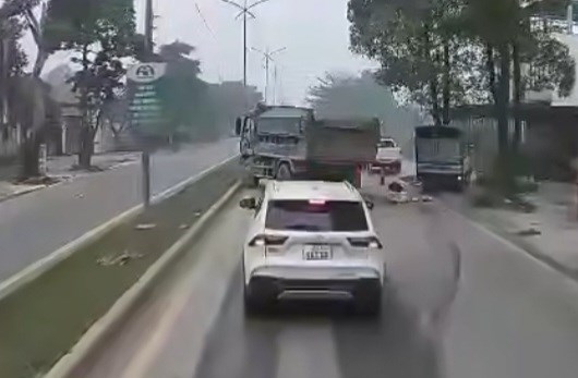 Tài xế xe tải tông tử vong CSGT ở Thái Nguyên có thể đối diện mức án nào?- Ảnh 1.