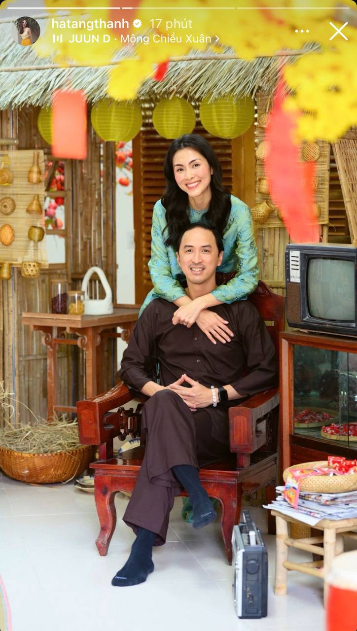 Tăng Thanh Hà hé lộ cách gia đình tỷ phú đón Tết bên trong biệt thự- Ảnh 1.