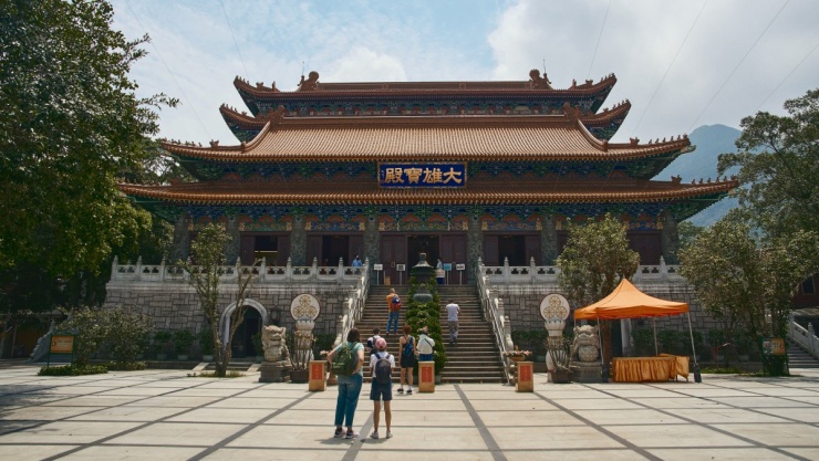 Thăm thiền viện trăm tuổi, tượng Phật 34 m ở Hong Kong - 3