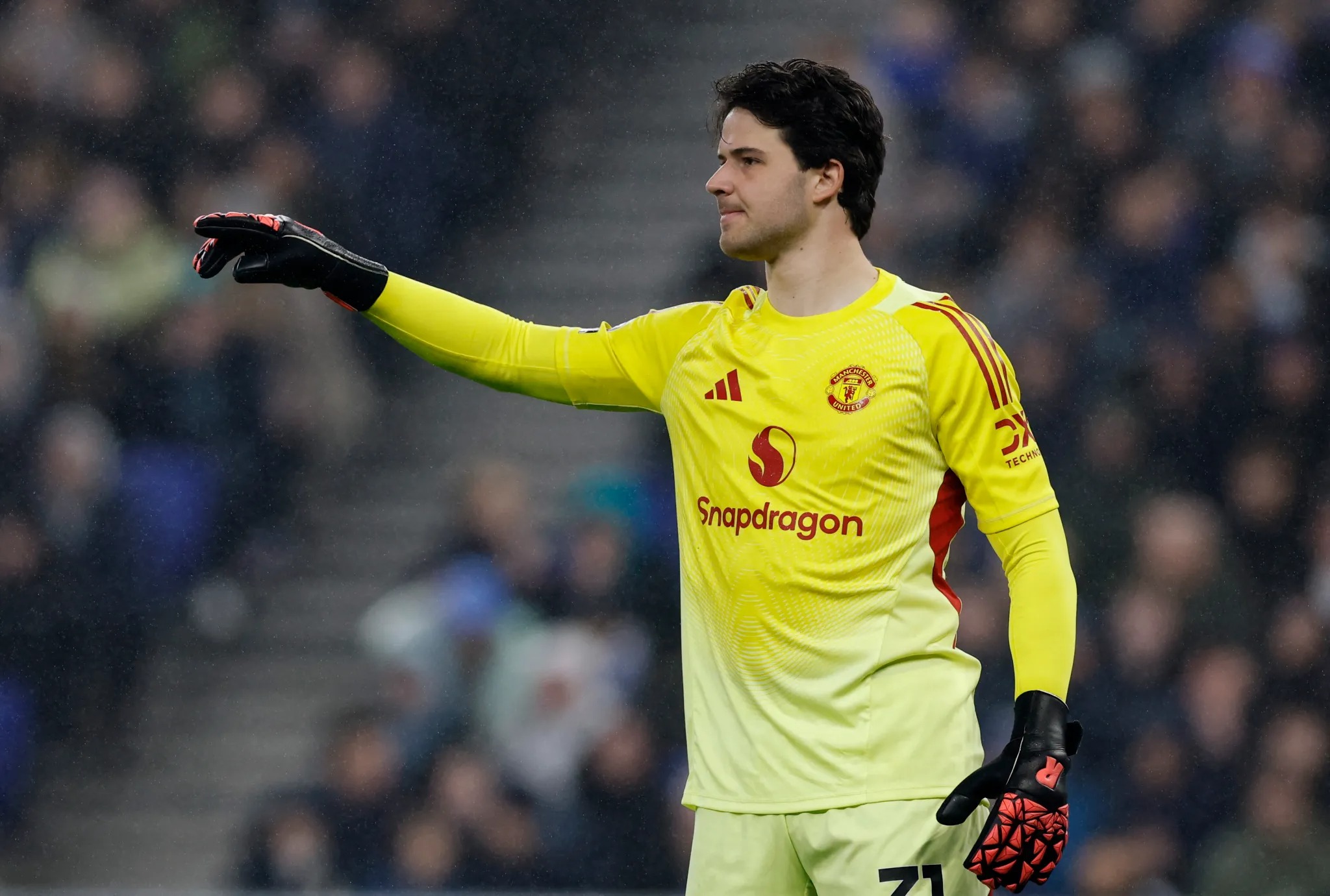 Thủ môn Man United mắc sai lầm kỳ lạ trận gặp Everton 1 Thủ môn Man United mắc sai lầm kỳ lạ trận gặp Everton - Ảnh 1.