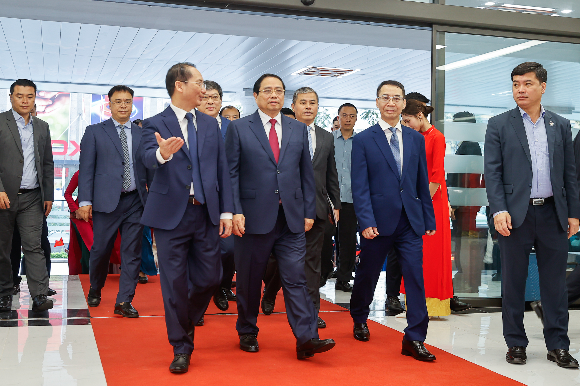 Thủ tướng Phạm Minh Chính đã tới thăm, làm việc với Học viện Hành chính và quản trị công - Ảnh 1. Thủ tướng Phạm Minh Chính đã tới thăm, làm việc với Học viện Hành chính và quản trị công - Ảnh 1.