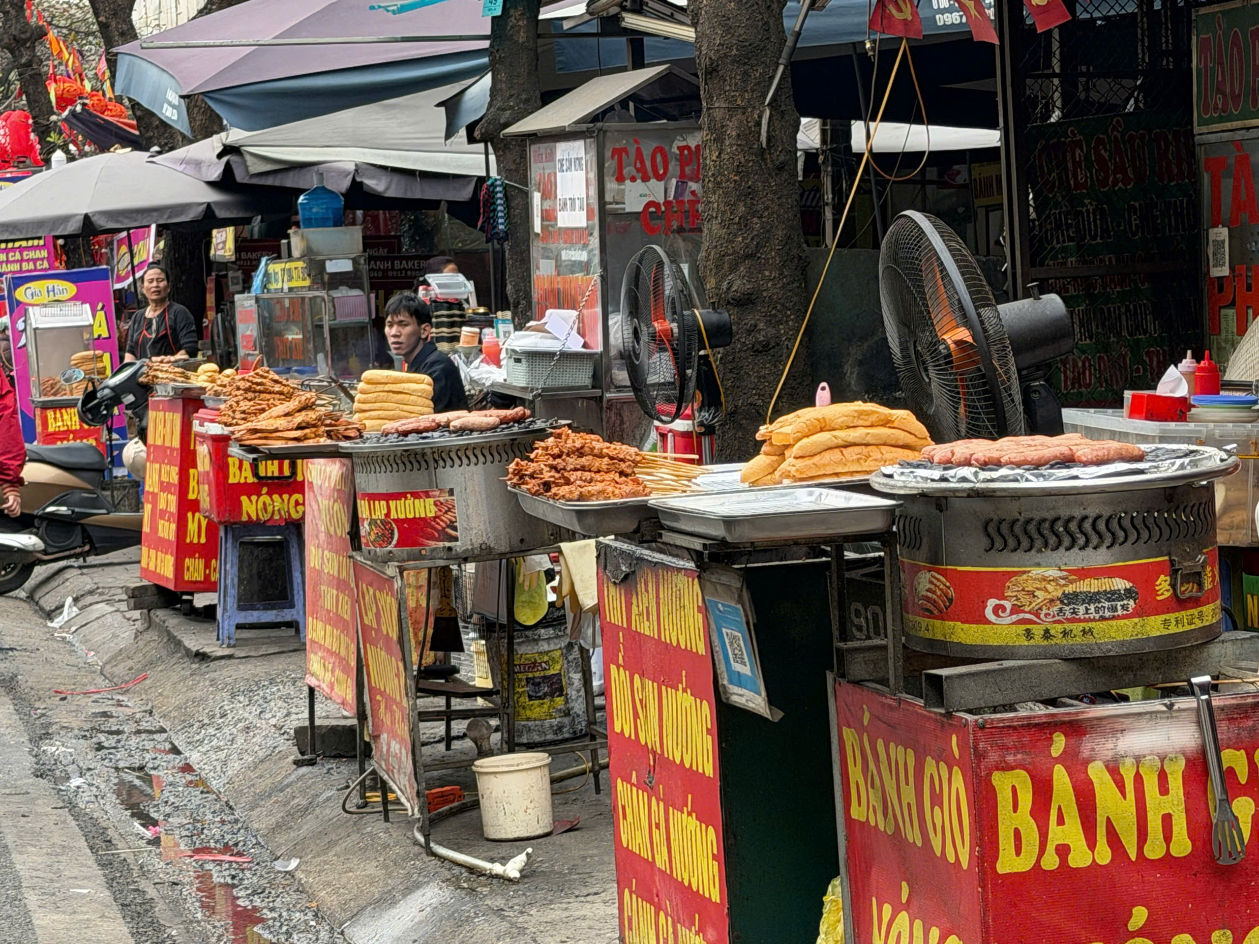 thức ăn đường phố - Ảnh 1.