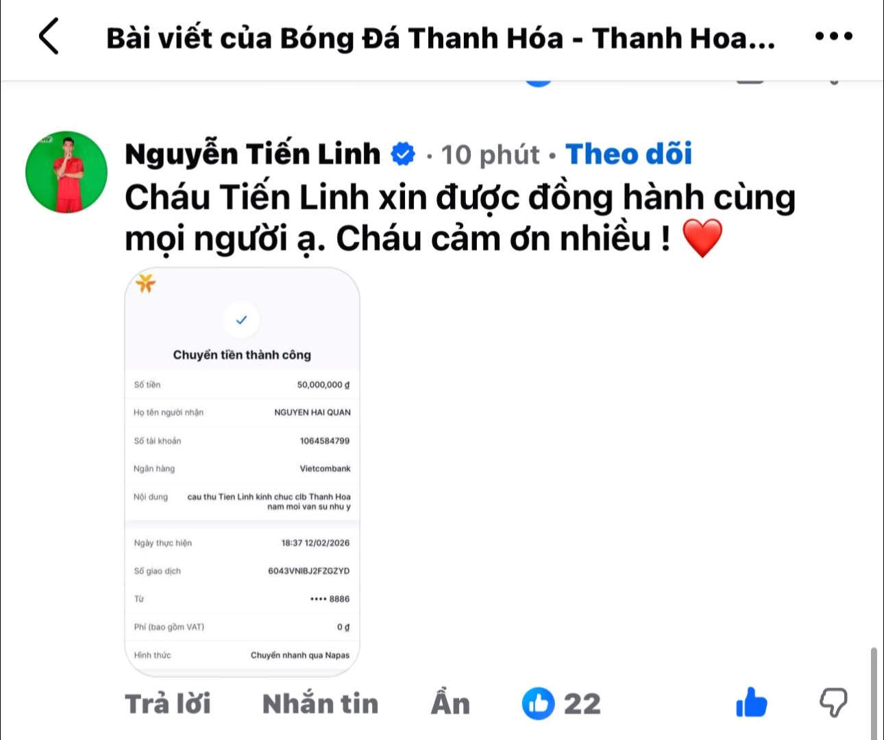 tiến linh - Ảnh 1.