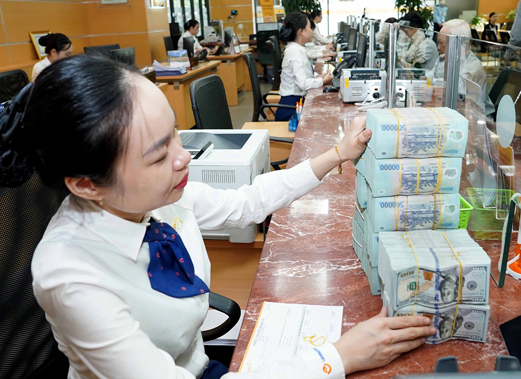 Tiết kiệm tăng, lãi vay nhấp nhổm- Ảnh 1. Tiết kiệm tăng, lãi vay nhấp nhổm- Ảnh 1.