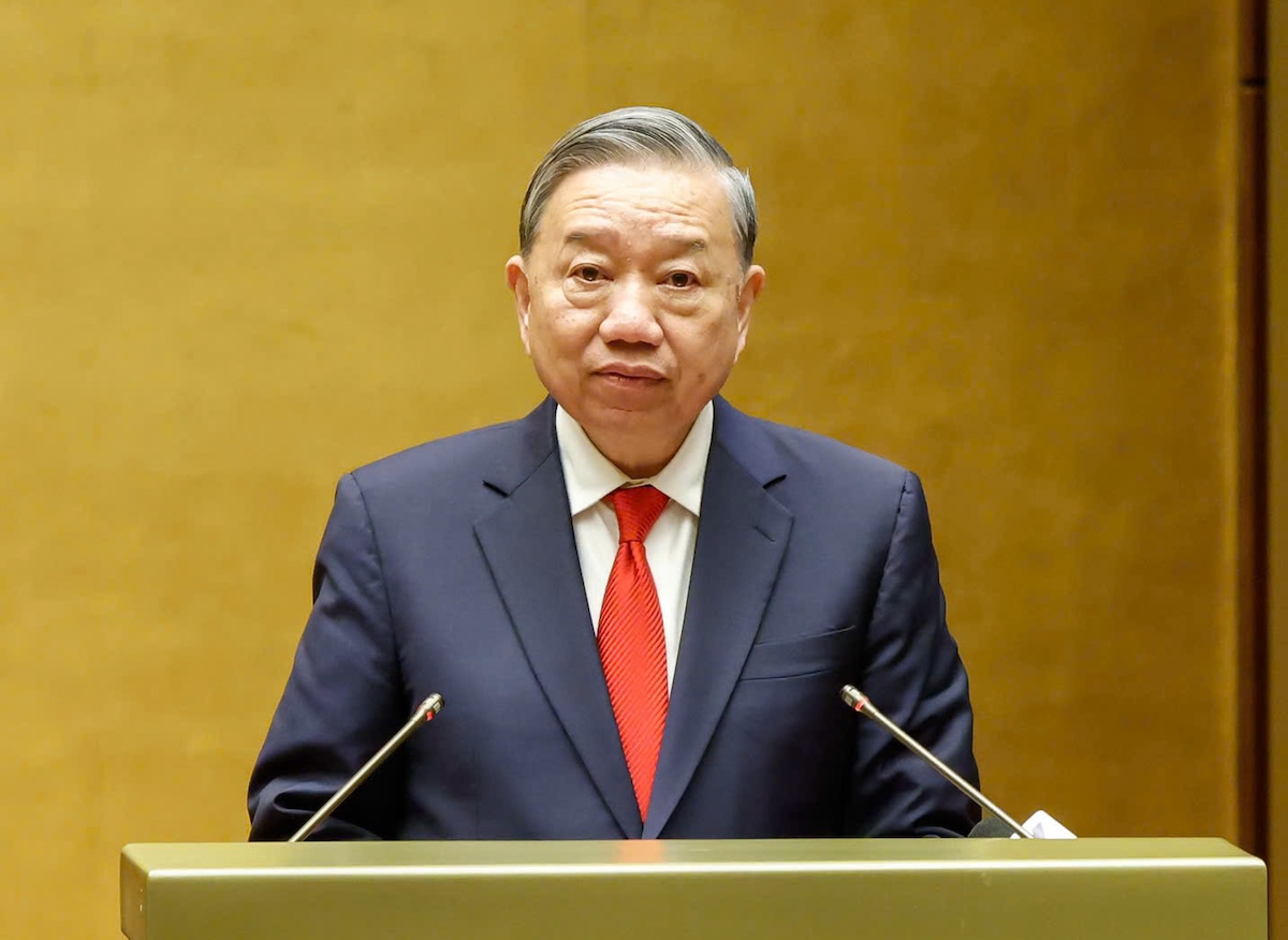 Toàn văn phát biểu của Tổng Bí thư Tô Lâm tại Hội nghị quán triệt Nghị quyết Đại hội XIV của Đảng - Ảnh 1.