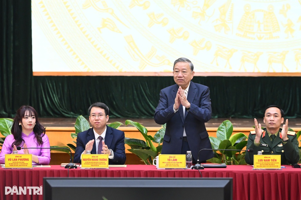 Tổng Bí thư Tô Lâm: Phố mới xây đến đâu ùn tắc, ngập lụt đến đấy - 1