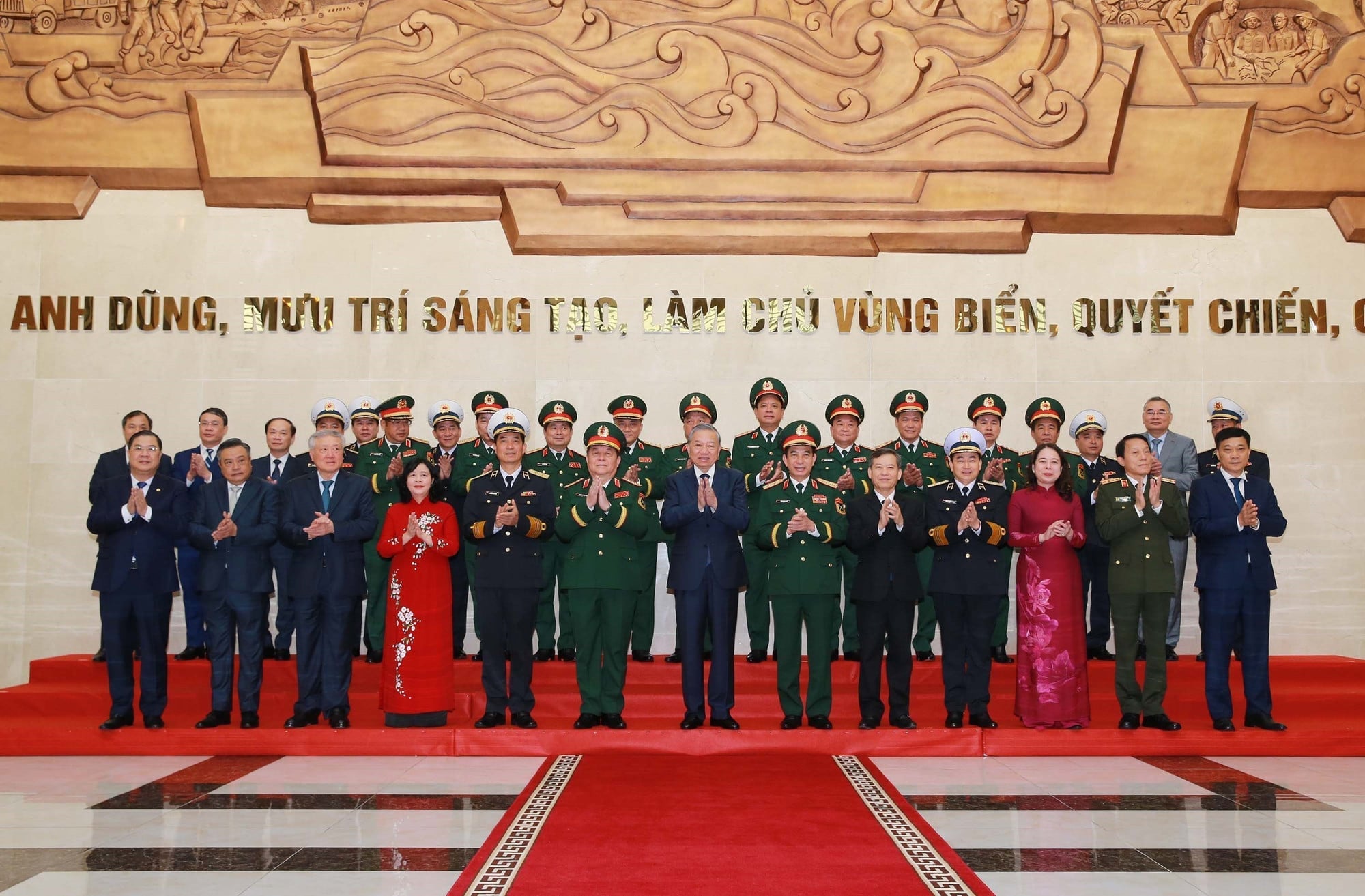 Tổng Bí thư Tô Lâm: Xây dựng 'thế trận lòng dân' ngay trên biển - Ảnh 1. Tổng Bí thư Tô Lâm - Ảnh 1.