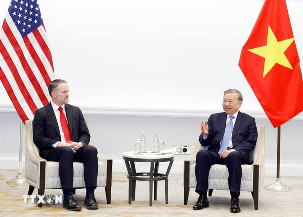 Tổng Bí thư Tô Lâm tiếp Trưởng đại diện Thương mại Mỹ Jamieson Greer - 1