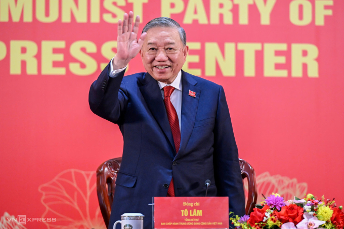 Tổng Bí thư Tô Lâm. Ảnh: Giang Huy