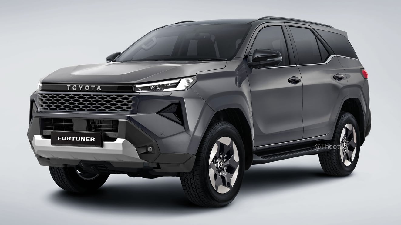 Toyota Fortuner 2026 bị phát hiện chạy thử nghiệm, chuẩn bị gia nhập thị trường - Ảnh 3.