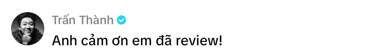 Trấn Thành vào tận trang của TikToker chê Thỏ Ơi!! dở, để lại 1 câu mà dân tình xôn xao- Ảnh 1. Trấn Thành vào tận trang của TikToker chê Thỏ Ơi!! dở, để lại 1 câu mà dân tình xôn xao- Ảnh 1.