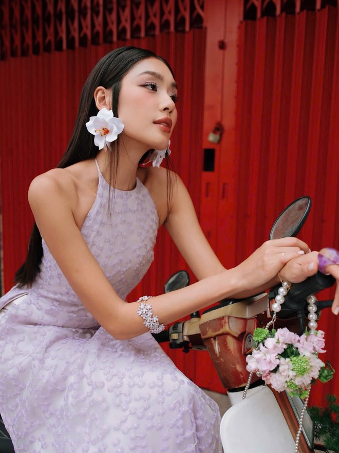 Trang phục cổ yếm duyên dáng cho xuân Bính Ngọ 2026- Ảnh 1.