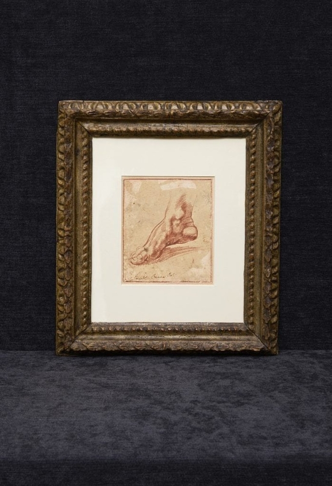 Bản vẽ có niên đại hơn 500 năm của Michelangelo tại buổi đấu giá gần đây. Ảnh: Christies