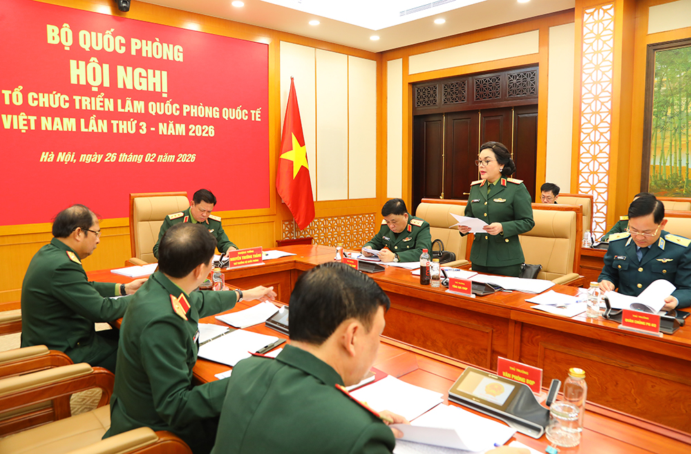 Triển lãm Quốc phòng quốc tế Việt Nam 2026 sẽ trưng bày quy mô lớn chủng loại vũ khí- Ảnh 1. Triển lãm Quốc phòng quốc tế Việt Nam 2026 sẽ trưng bày quy mô lớn chủng loại vũ khí- Ảnh 1.