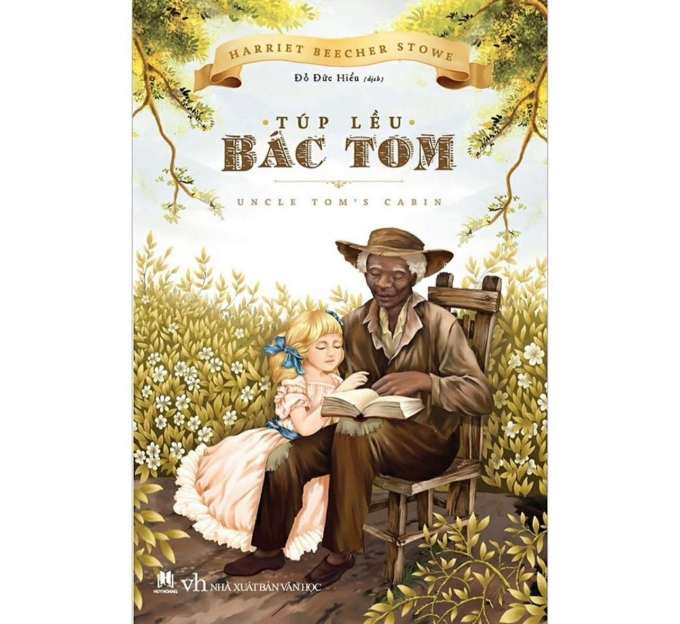 Bìa sách Túp lều bác Tôm. Ảnh: Nhà xuất bản Văn học