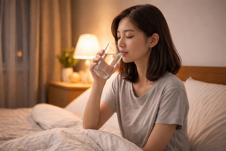 Uống nước trước khi ngủ có giúp phòng đột quỵ? 1 Uống nước trước khi ngủ được nhiều người tin giúp tránh cô đặc máu và ngừa đột quỵ.