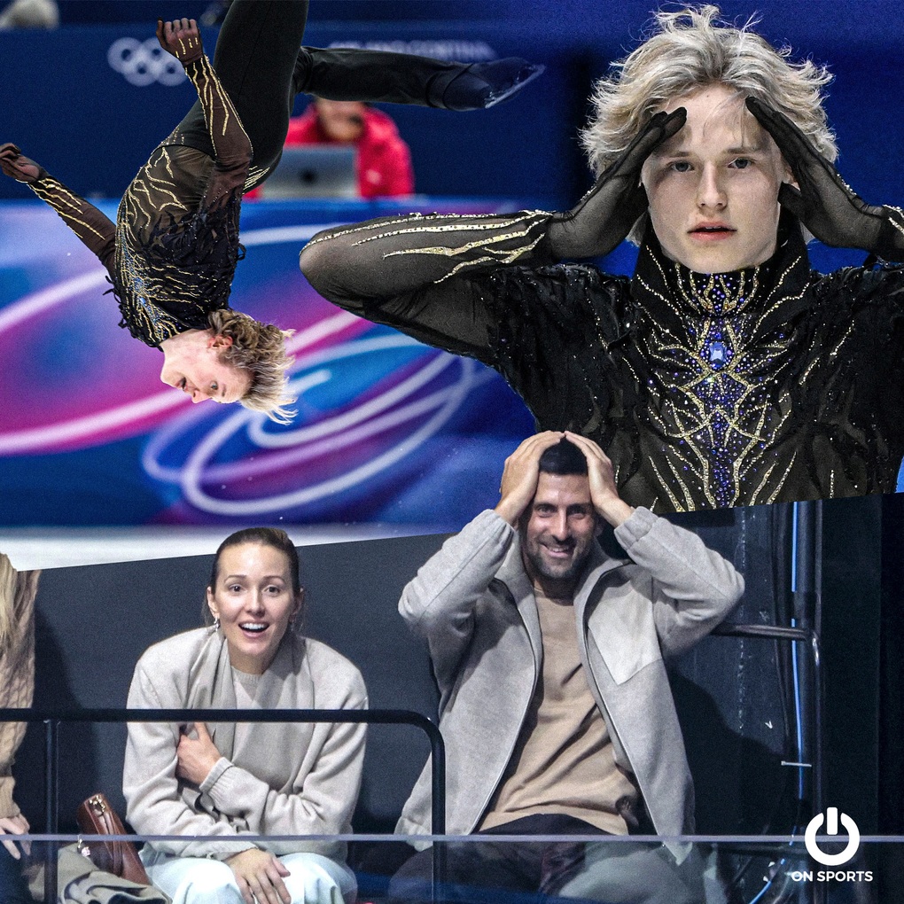 VĐV thực hiện cú nhảy “thách thức quy luật vật lý”, Djokovic kinh ngạc - 1