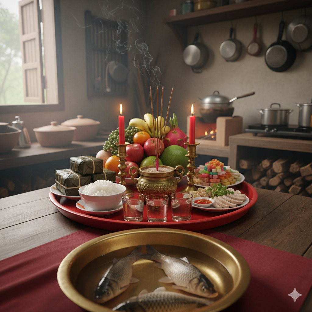 Văn khấn ông Công ông Táo đầy đủ dành cho người Việt - Ảnh 1.